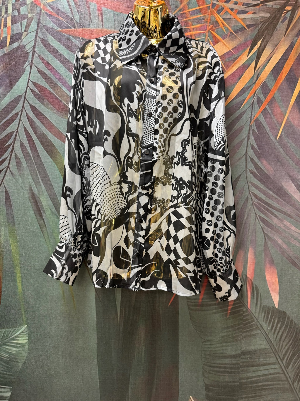 Abstract Blouse