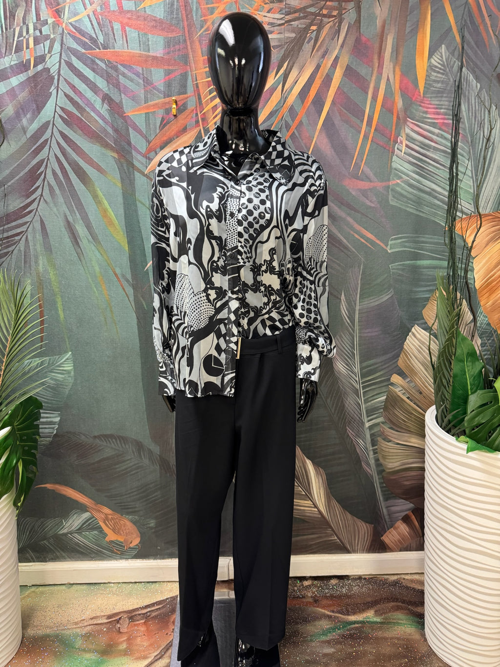 Abstract Blouse