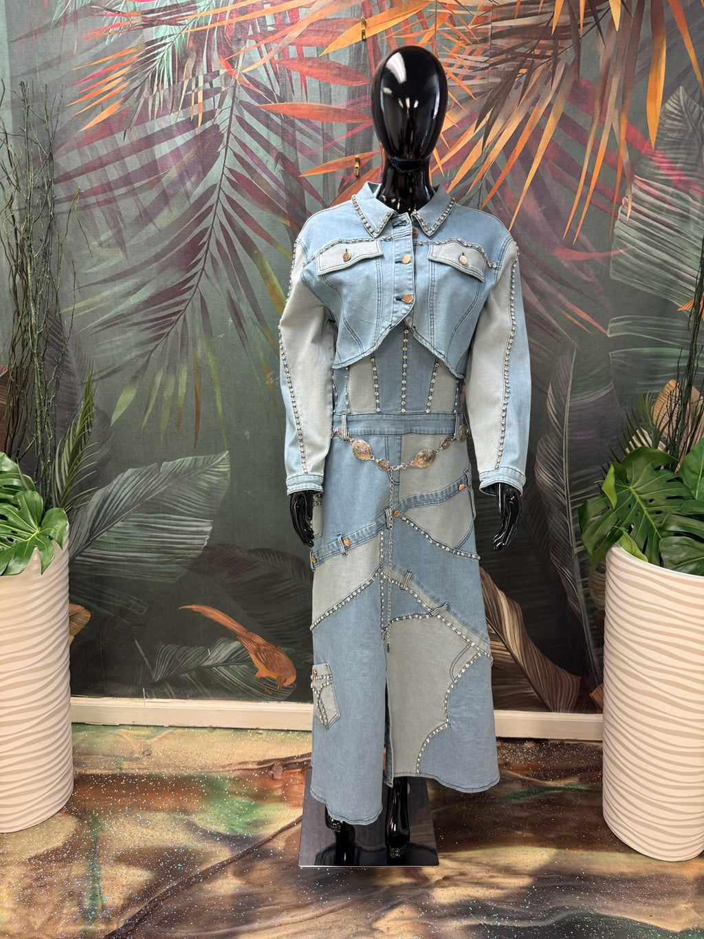 Stretch Denim Jacket
