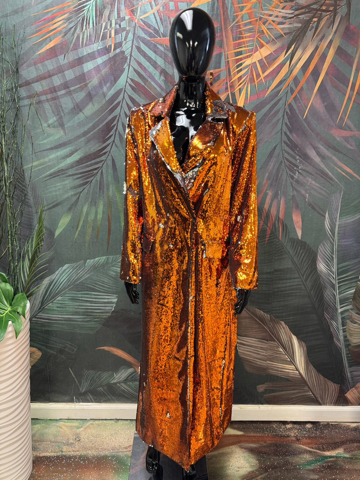 Sequin Coat