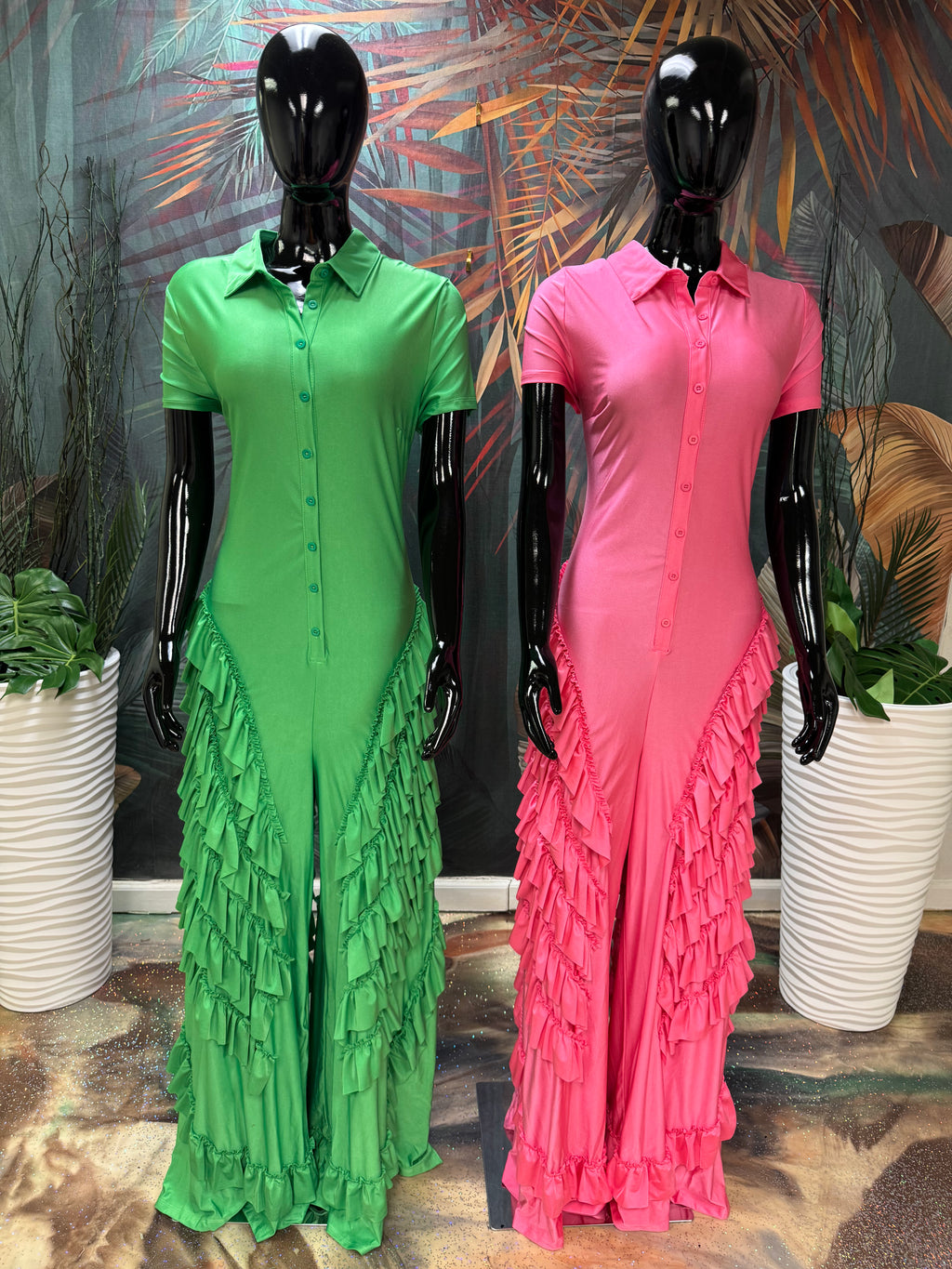 Ruffle Jumpsuit