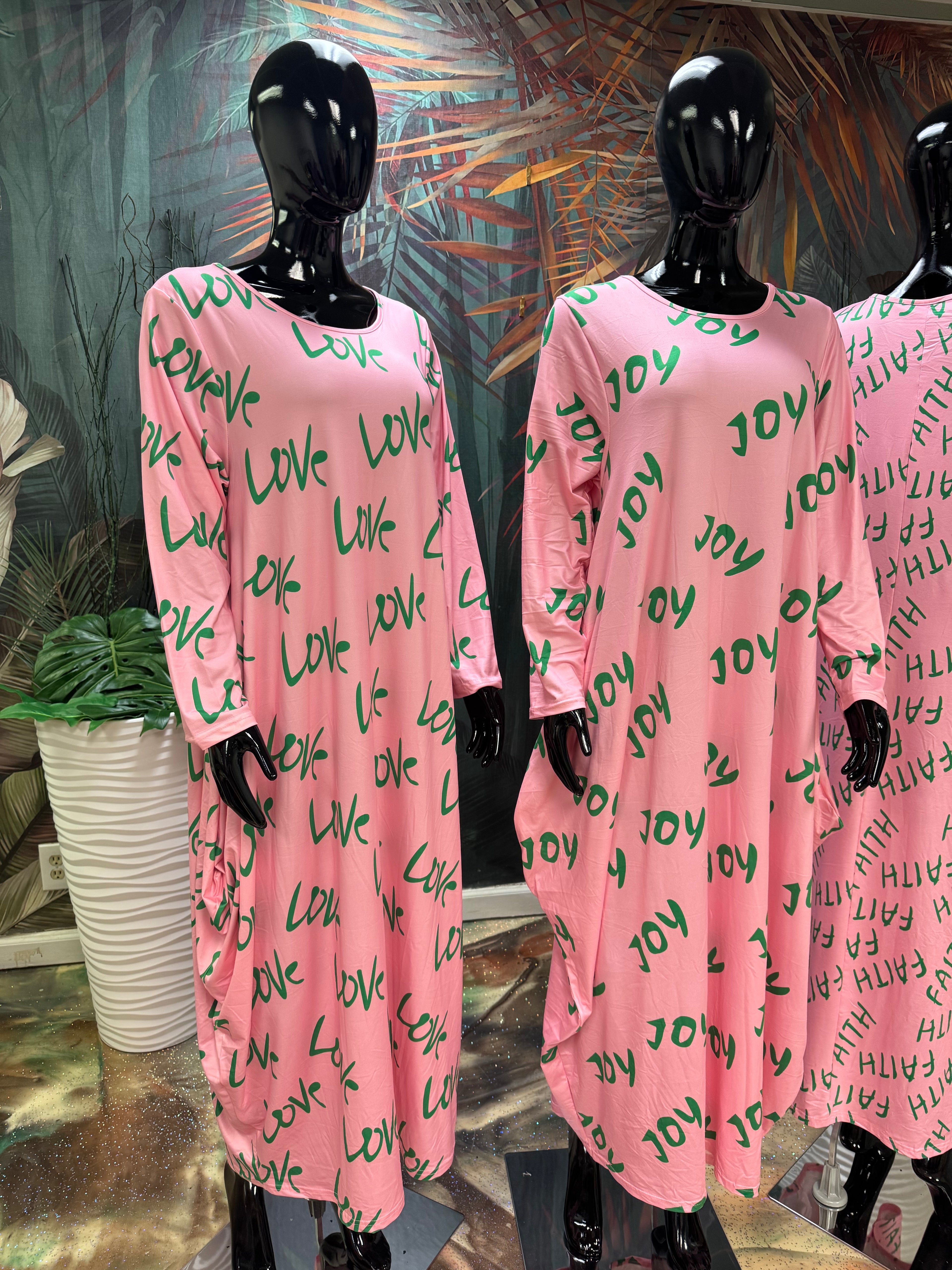 Faith Joy Love Kaftan